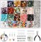 Jewelry Making Supplies Kit for Adults – 1,200 Crystal & Gemstone Beads with Pliers, Earring Hooks, Clasps & Wires | DIY Bracelets, Earrings & Rings | Gift for Holidays & Birthdays